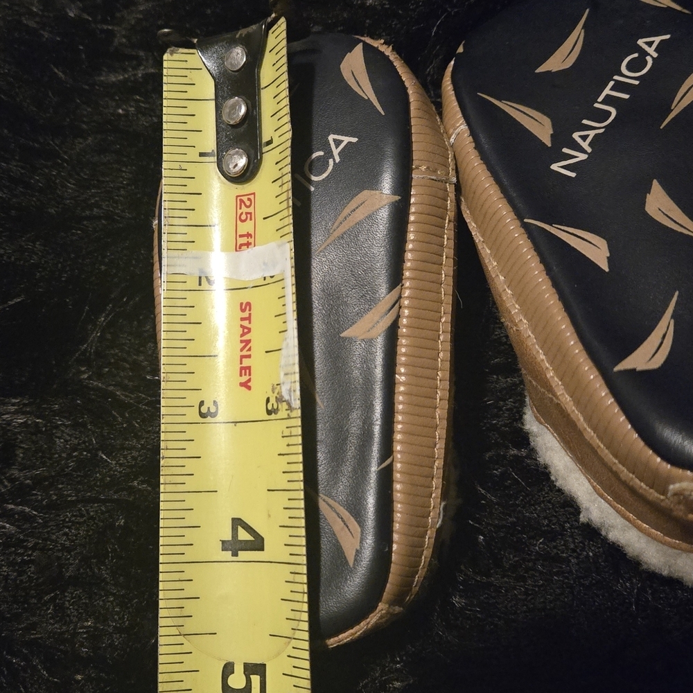 Nautica Tan Baby Shoes with Black Laces - Picture 4 of 5